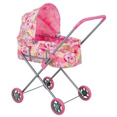 Коляска-люлька Buggy Boom Mixy (8013) светло-розовый/мишки