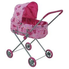 Коляска-люлька Buggy Boom Mixy (8013) розовый/мишки