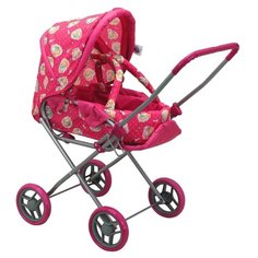 Коляска-трансформер Buggy Boom Mixy (8029) розовый/ангелы