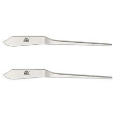 Stahlberg Набор ножей для масла 5726-S 2 предмета серебристый