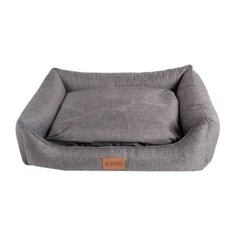 Лежак для собак и кошек Katsu Sofa Opi 70х50х21 см серый