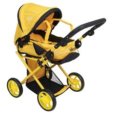 Коляска-трансформер Buggy Boom Infinia (8450) желтый/черный