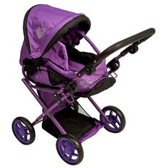 Коляска-трансформер Buggy Boom Infinia (8450) фиолетовый/черный