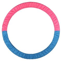 Чехол для обруча Indigo SM-084 голубой/розовый one size