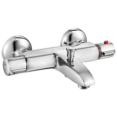 Смеситель для ванны с душем E.C.A. Thermostatic 102 102 340 двухрычажный с термостатом