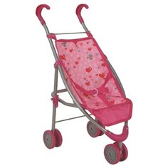 Прогулочная коляска Buggy Boom Mixy 8022 светло-розовый/сердечки