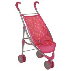 Прогулочная коляска Buggy Boom Mixy 8022 розовый/сердечки