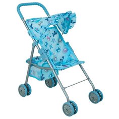 Прогулочная коляска Buggy Boom Mixy (8006) голубой/бантик