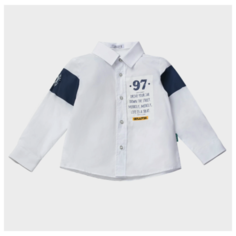 Рубашка Gulliver Baby размер 80, белый