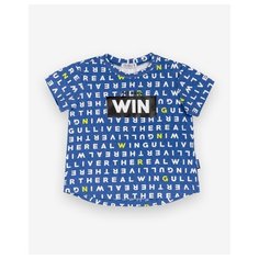 Футболка Gulliver Baby размер 80, синий