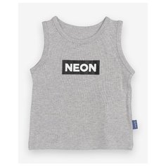 Майка Gulliver Baby размер 86, серый