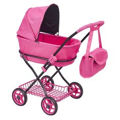 Коляска-люлька Buggy Boom Mixy (8019) темно-розовый