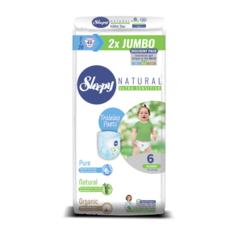 Sleepy трусики Natural Ultra Sensitive 6 (15-25 кг) 40 шт.