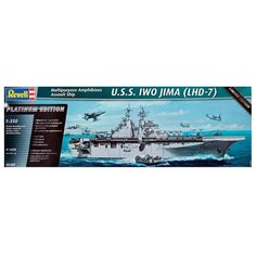 Сборная модель Revell U.S.S. Iwo Jima (LHD-7) (05109) 1:350