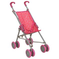 Прогулочная коляска Buggy Boom Amidea (8561) розовый/сердечки