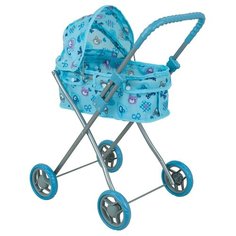 Коляска-люлька Buggy Boom Mixy (8011) голубой/бантик
