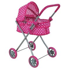 Коляска-люлька Buggy Boom Mixy (8011) розовый/горошек