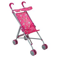 Прогулочная коляска Buggy Boom Mixy 8003 розовый/мишки