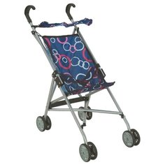 Прогулочная коляска Buggy Boom Mixy 8003 синий/колечки