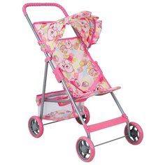 Прогулочная коляска Buggy Boom Mixy (8008) светло-розовый/мишки