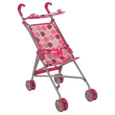 Прогулочная коляска Buggy Boom Mixy 8003 розовый/круги