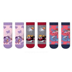 Носки Брестские комплект из 3 пар, размер 13-14, 248 бл.розовый/545 св.серый/887 персик