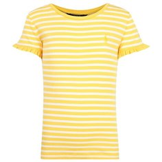 Футболка Ralph Lauren размер 92, белый/желтый