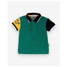 Поло Gulliver Baby размер 80, зеленый