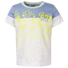 Футболка Christian Dior размер 92, белый/голубой