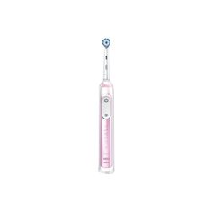 Электрическая зубная щетка Oral-B Genius X 20000N CrossAction, бледно-розовый