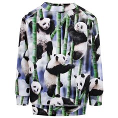 Свитшот Molo размер 68, синий/зеленый