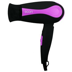 Фен ECON ECO-BH161/162D черный/розовый