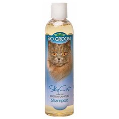 Шампунь -кондиционер Bio-Groom Silky Cat Shampoo шелковый с протеином и ланолином для кошек 237 мл