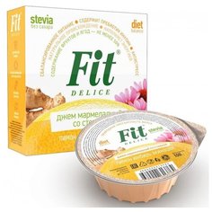 Джем Fit Delice Лимон, имбирь, эхинацея со стевией, контейнер 100 г
