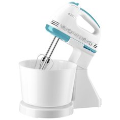 Миксер ECON Eco-201MX, белый/синий