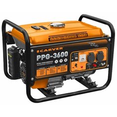 Бензиновый генератор Carver PPG-3600 (2500 Вт)