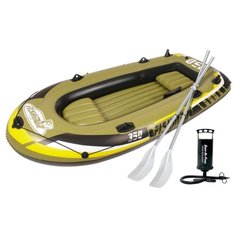 Надувная лодка Jilong Fishman 350set JL007209-1N зелено-черный