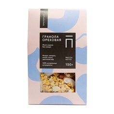 Гранола Пропорция Ореховая, коробка, 150 г