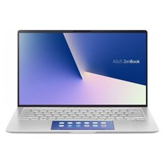Ноутбук ASUS ZenBook 14 UX434FLC-A6426R (Intel Core i5 10210U 1600MHz/14"/1920x1080/8GB/512GB SSD/DVD нет/NVIDIA GeForce MX250 2GB/Wi-Fi/Bluetooth/Windows 10 Pro) 90NB0MP8-M09030 icicle silver