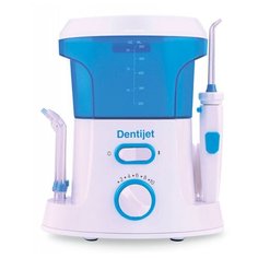 Ирригатор Dentijet F1, белый/голубой