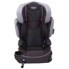 Автокресло группа 2/3 (15-36 кг) Graco Affix, grey flannel