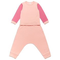 Пижама ЁМАЁ размер 92, розовый