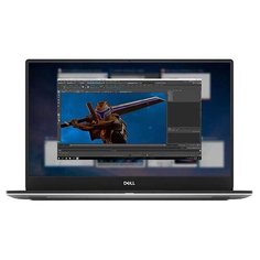 Ноутбук DELL Precision 5540 (Intel Core i7 9850H 2600 MHz/15.6"/3840x2160/16GB/512GB SSD/DVD нет/NVIDIA Quadro T2000/Wi-Fi/Bluetooth/Windows 10 Pro) 5540-5185 серебристый