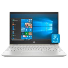 Ноутбук HP PAVILION 14-cd1017ur x360 (Intel Core i5 8265U 1600 MHz/14"/1920x1080/8GB/256GB SSD/DVD нет/NVIDIA GeForce MX130/Wi-Fi/Bluetooth/Windows 10 Home) 5SU57EA, PAVILION 14-cd1017ur x360, PAVILION x360 14-cd1017ur бледно-золотистый/пепельно-сереб