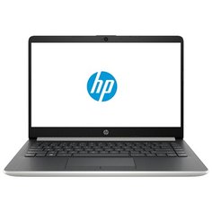 Ноутбук HP 14-dk0000ur (AMD A6 9225 2600 MHz/14"/1920x1080/4GB/128GB SSD/DVD нет/AMD Radeon R4/Wi-Fi/Bluetooth/DOS) 6NC26EA серебристый/пепельно-серебристый