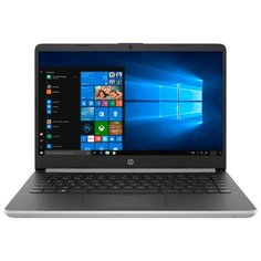 Ноутбук HP 14s-dq0029ur (Intel Pentium 4417U 2300MHz/14"/1920x1080/4GB/128GB SSD/DVD нет/Intel HD Graphics 610/Wi-Fi/Bluetooth/Windows 10 Home) 8RQ08EA естественный серебряный