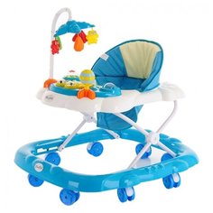 Ходунки BamBola Океан D28 голубой/белый