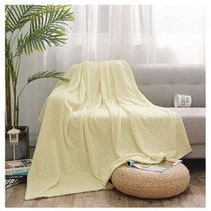 Плед Cleo Royal plush 180х200 см, желтый