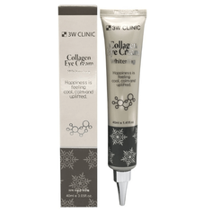 3W Clinic Крем для век отбеливающий с коллагеном Collagen Eye Cream Whitening 40 мл