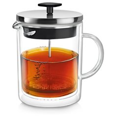 Френч-пресс Rondell Dual RDS-1063 (0,8 л) стальной